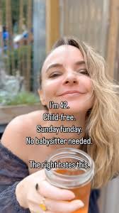 I’m 42. Child-free., Sunday funday., No babysitter needed. , The right  hates this., #maga #trump #donaldtrump #childfree #nokids #liberal #catlady  #conservative #dink