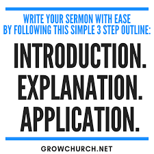 How to create a novel outline. How To Write A Sermon With Ease Take The Stress Out Of It