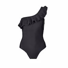Period Swimwear One Shoulder Black Sea Swimwear Black Swimwear Girls Fashion Clothes