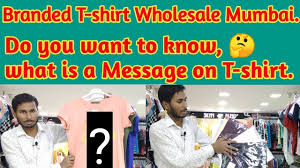 Sichern sie sich aktuelle shirts mit bis zu 9% rabatt online bei anson's! Branded T Shirt Wholesale Market In Mumbai For Girls Youtube