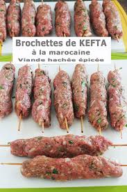 Brochettes De Kefta A La Marocaine Recette En 2020 Cuisine Marocaine Kefta Recettes De Cuisine