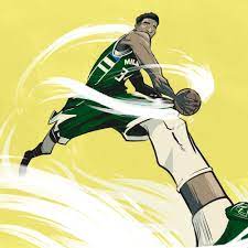 Giannis antetokounmpo drives to the rim for the dunk in transition. Giannis Antetokounmpo Nba Wallpapers Nba Basketball Art Giannis Antetokounmpo Wallpaper