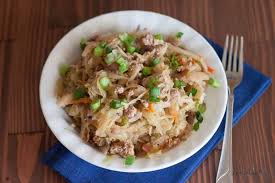 | recipe from justataste.com #recipe #eggrolls. Healthy Instant Pot Egg Roll Bowl Recipe