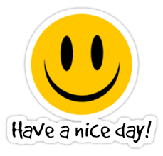 Have A Nice Day Sticker By Gretzky In 2021 Good Day Stationery Art Day