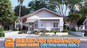 2 bedroom bungalow floor plans, house plans & designs. 2 Bedroom Bungalow Small House Design 50 Square Mtr 538 Square Ft Id Max Houzez