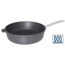 Cook until golden and just opaque in center, about 2 minutes per side. Helmensdorfer Fish Frying Pan Iron Non Stick Coated 380 Mm X 240 Mm H 45 Mm Wooden Handle