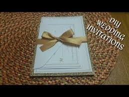 Youtube Wedding Invitations Diy Wedding Invitations Diy Wedding