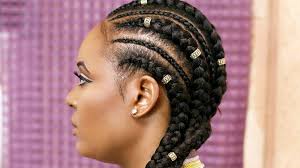 An oblong face is one that is longer than it is. This Two Step Ghana Weaving Hairstyle Is Perfect For Nigerian Women With Round Faces How Nigeria News