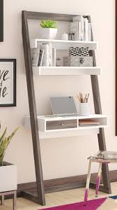 Wrought Studio Syrna Wood Leaning Ladder Desk Reviews Wayfair Home Office Decor Diy Home Decor Home Office Design
