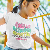 Personalized Ready For Kindergarten T-shirt