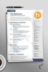 Download this free accountant cv template and start filling it up in word. Business Accountant English Resume Template Word Docx Free Download Pikbest