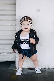 Kids Unisex Leather Jacket Kidsfashionrock Toddler Fashion Baby Outerwear Kids Dress