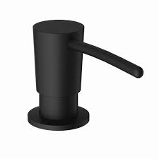 Designed for kitchen or restroom countertops. Vigo Kitchen Soap Dispenser In Matte Black Vgsd003mb The Home Depot