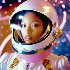 Cosmic Girl Abstract 1998, Fashion …» — картинка создана в Шедевруме