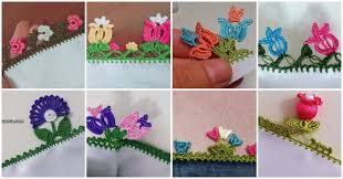 En Guzel 32 Farkli Tig Isi Oya Modelleri Boncuklu Tig Oya Tig Isleri