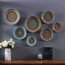 Home Decorative Ceramics Wall Decoration Dish In Bowls Amp Plates From Home Amp Garden On Aliexpress Ceramic Wall Decor Plates On Wall Ceramic Plates Wall