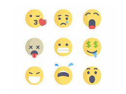 emoji no 16 emoji flat design icons icon design