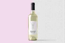 White Wine Bottle Mockup In 2020 Bottle Mockup Wine Bottle Wine Bottle Display