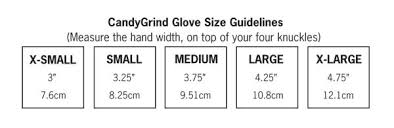 Details About 2018 19 Candygrind Cg Glove Leather Snowboard Gloves Black Med Burton Sticker