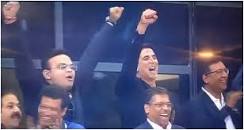 WATCH| BCCI Secretary Jay Shah and Akshay Kumar Celebrates ...