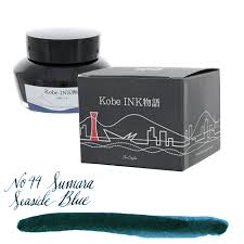 If you're interested in the. Kobe Ink Sumaura Seaside Blue 44 Bottled Ink For Fountain Pens Made In Japan Ebay
