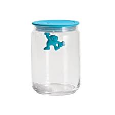 4.8 out of 5 stars 45. Alessi Gianni Blue Glass Jar With Lid 900 Ml Alessi