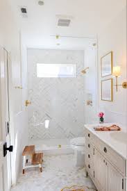 Marble bathrooms are one of the chicest spaces in the house. Marble Bathroom Remodel Reveal Master Bathroom Renovation Modern Marble Bathroom Bathrooms Remodel