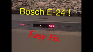 Check spelling or type a new query. Bosch Dish Washer Error E 24 Easy Fix Youtube