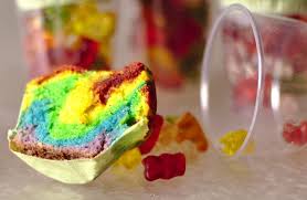 Fantakuchen Als Regenbogen Muffins Rezept Limokuchen Fantakuchen Kuchen