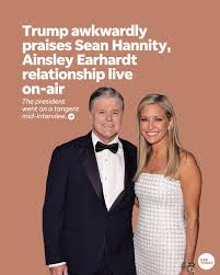 President Trump is praising low-key Fox News power couple Sean Hannity and Ainsley  Earhardt. Trump took time to discuss Russian leader Vladimir Putin, Ukrainian  President Volodymyr Zelenskyy, his federal takeover of Washington