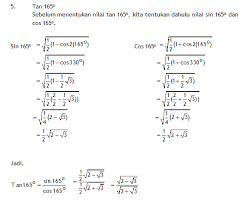 , kedua ruas ditarik akar, diperoleh.berdasarkan rumus , kita misalkan , sehingga. Http Imathsolution Blogspot Com 2017 08 Menyelesaikan Trigonometri Sudut Ganda Html