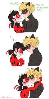 Miraculous Ladybug Adrien Agreste X Marinette Dupain Cheng Ladynoir Miraculous Ladybug Kiss Miraculous Ladybug Comic Miraculous Ladybug Memes