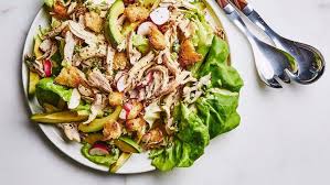 Rotisserie Chicken Salad With Charred Scallion Dressing Recipe Rotisserie Chicken Salad Chicken Dinner Recipes Rotisserie Chicken