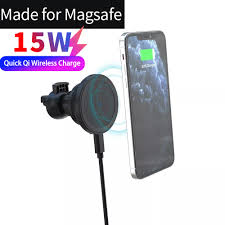 China 15w Magnetic Wireless Car Charger Holder For Iphone 12 Pro 12 Magnet Car Phone Holder Wireless Charger For Samsung Galaxy S20 China Wireless Charger
