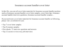 We did not find results for: Insurance Account Handler Cover Letter