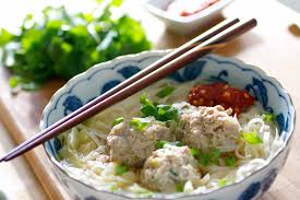 Thai red curry paste is the secret to how flavorful and rich this soup is while still somehow being done in 15 minutes whether you cook it on the stovetop or in an khao soi is a rich and comforting northern thailand coconut curry noodle soup. Asian Meatball Noodle Soup Tasty Ever After Quick And Easy Whole Food Recipes