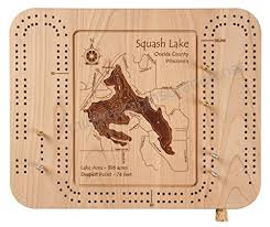 Lake Pend Oreille In Kootenai Bonner Id Cribbage Board 9 X