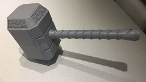 Life Size Thor S Hammer Mjolnir 3d Printed Thor S Hammer Mjolnir Thors Hammer Mjolnir