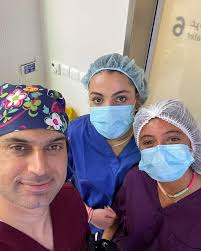 Excellent interns joined me today , the best of luck 👏