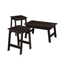 Tiny house cabin coffee table walmart home home goods decor retro appliances home decor kitchen cabinet storage kitchen redo. Mainstays Pilson 3 Piece Coffee Table And End Table Set Espresso Finish Walmart Com End Table Sets Coffee Table And End Tables End Tables