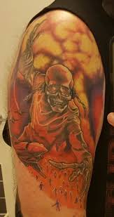 I don't think you could ever go wrong with a megadeth tattoo. Fan S Vic Rattlehead Tattoo City Tattoo Artist Art Tattoo