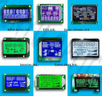 FSTNモノクロ128x64ドットグラフィックCOG LCD 16x2 LCM VATN  LCDデジタルセグメントスクリーンカスタム7セグメントLCDディスプレイ