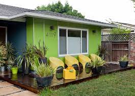 In fact, we did a frugal yard remodel instead. Mid Century Modern Front Yard Remodel Kristy Kropat Design