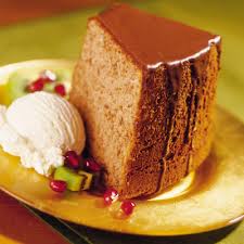 A simple glaze is a popular choice for frosting an angel food cake. Homemade Chocolate Glazed Angel Food Cake Nestle Toll House