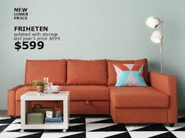 Ikea Orange Sofa Bed Google Search Living Room Orange Ikea Orange Sofa Ikea Living Room