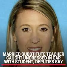 When 45-year-old Erin Ward and a 17-year-old boy were found in the backseat  of a vehicle, deputies say the boy jumped in the driver's seat and tried to  flee before crashing. ➡