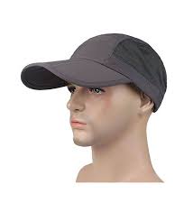 Unisex Quick Drying Mesh Sport Outdoor Cap Breathable Sun Hat Runner Cap Uv Protection 50 Deep Gray Cs17wwz0ik0 Outdoor Cap Sun Hats Hats For Men