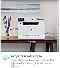 Hp Color Laserjet Pro M281fdw Multifunktions Farblaserdrucker Amazon De Computer Zubehor Laserdrucker Wlan Kuche Und Haushalt