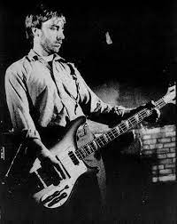 Peter Hook Of Joy Division Seen Here With His Now Iconic Hondo Rickenbacker 4001 Bass Copy Joy Division Post Punk Bass Guitar Quotes