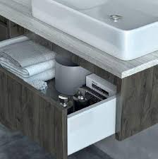 Get free shipping on qualified floating, 48 inch vanities bathroom vanities or buy online pick up in store today in the bath department. Odyssey 48 Inch Modern Wall Mounted Floating Bathroom Vanity A Touch Of Design
